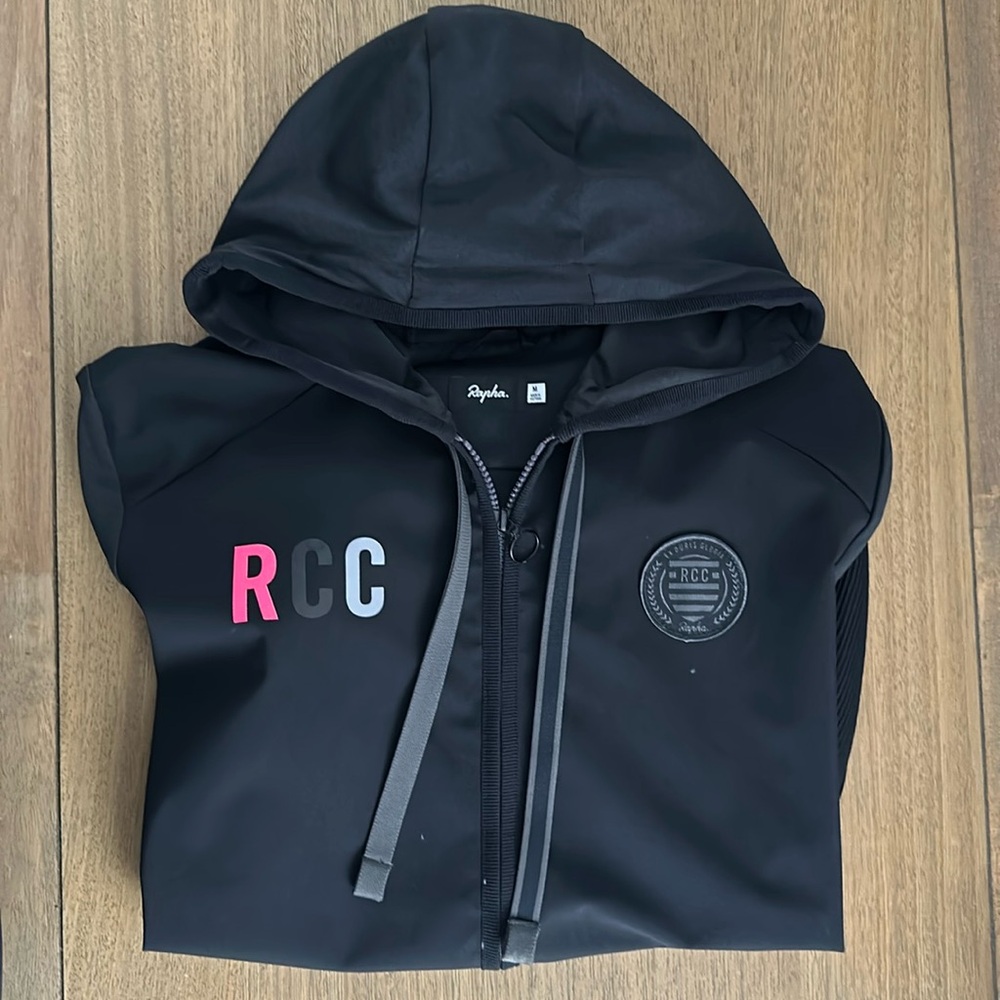 Rapha RCC pro team technical fleece hoodie size Men’s medium good condition